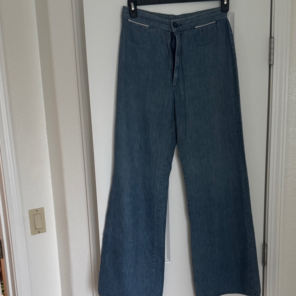 Levi's Blue Flare & Wide Leg Jeans